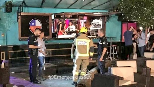 El suceso ocurrió en un conocido bar de copas de la avenida de Chile