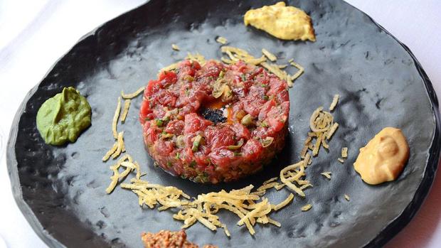 Steak tartar de La Taberna de Elía
